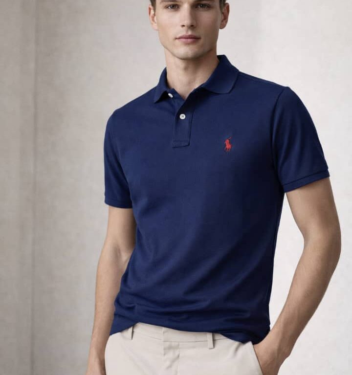 Men Classic Collar Polo T-Shirt