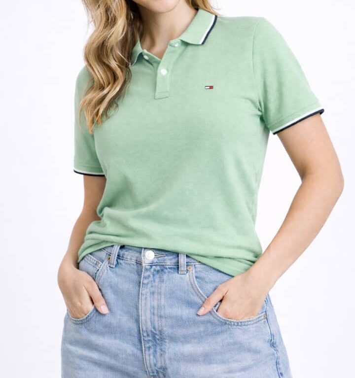 Tommy Hilfiger Women Classic Collar T-Shirt