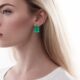 Emerald Teardrop Earrings