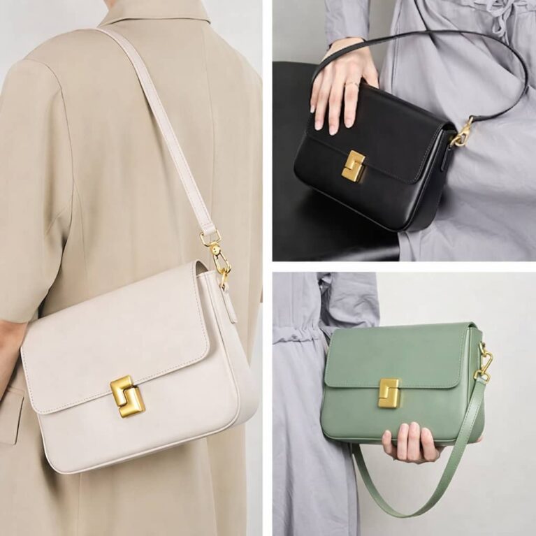 Grenobil Simple Front-Closure Bag with Adjustable Strap